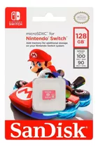 Memoria Sandisk Micro Sd Nintendo Switch 128gb