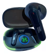 Fone De Ouvido Bluetooth Sem Fio (j80pro+tws) Cor Preto Cor Da Luz Verde