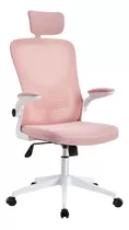 Silla Ejecutiva Pc Apoya Brazo Rebatible Mesh Rosa Shremwood 