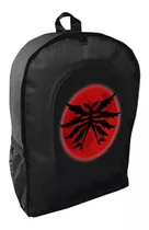 Mochila Negra Devilman Crybaby Anime Adulto / Escolar A4