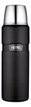 Termo Liquido  King Acero Inox 470 Ml Negro - Thermos