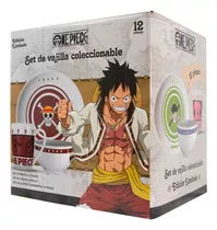 Vajilla 12 Piezas One Piece Platos, Bowls, Tazas Geek Indust