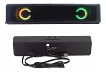 Caixa Som Alto Falante Soundbar Usb P2 Pc Tv Gamer Cel Led