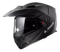 Casco Moto Ls2 Ff324 Abatible Metro Evo Negro Matte