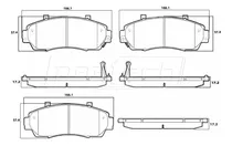 Balatas Ford F-150 1997 - 2003 4.6l V6