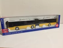 Miniatura De Ônibus Articulado Man - Metal + Plástico