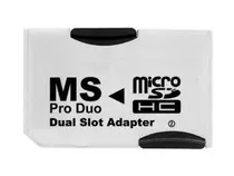 Neon Microsd Al Adaptador De Ranura Duo Dual Memory Stick Pr