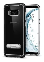 Case Spigen Crystal Hybrid  Para Galaxy S8 Plus C/ Apoyo