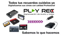 Pasar Vhs, Dvd, Vhs-c, Hi 8, Mini Dv A Formato Digital