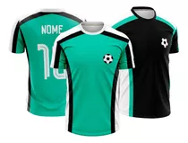 Kit 2 Camisa Jogo Uniforme Futsal Futebol Personalizado