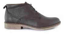 Bota Hombre Cuero Borcego Botita Briganti Zapato - Hcbo00902