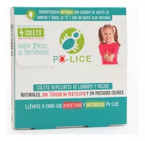  Po-lice: Colet Repelente Piojos. 4 Colet 