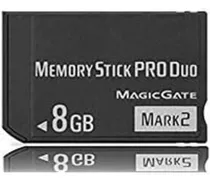 Ms 8gb Memory Stick Pro Duo (mark 2) Para Accesorios Psp Tar