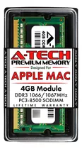A-tech 4gb Pcddr3 Mhz Ram Macbook, Macbook Pro, iMac, Mac |