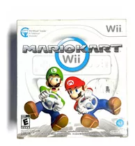 Mario Kart Wii Bundle Juego + Volante Wheel Sellado Nintendo