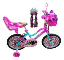Bicicleta Niña Accesorio Infantil Rin 16 4 A 6 Años Princes 