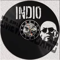 Reloj Indio Solari Sustentable Realizado En Lp De Vinilo De 30cm Ideal Regalos 