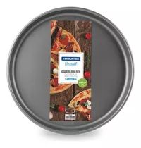 Molde Para Pizza 35 Cm Tramontina Brasil Color Negro