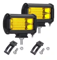 Pack 2 Focos Neblineros Led 72w Blanco Expansion Auto Moto