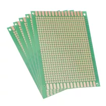 5 X Placa Experimental Pcb Perforada 7x9 Doble Fr4 Proto