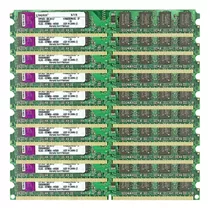 Kit Com 50 Memória Kingston Ddr2 2gb 800mhz Desktop