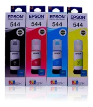 Tinta Kit 4 Colores Epson T544 T 544 L3110 L3150 Original