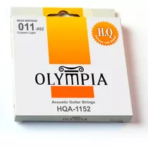 Encordado Olympia Para Guitarra Acústica 011-052 Hqa-1152