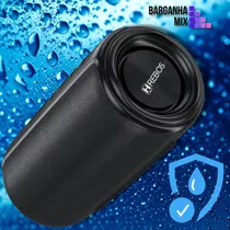 Caixa De Som Bluetooth 5.0 Tws 30w À Prova D'água Preto 110v/220v
