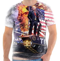 Camiseta Camisa Donald Trump Presidente 9 Frete Grátis