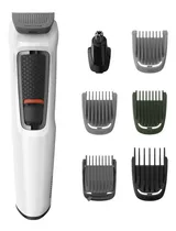 Recortador Para Barba Y Pelo 7 En 1 Philips Mg3721/77 Blanco 100v/240v