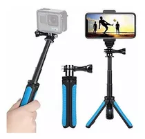 Mini Selfie Stick TriPod Kit 2-in-1, Compatible With Hero 9