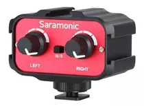 Saramonic Sr-ax100 Audio Mixer 2 Canales Para Camaras