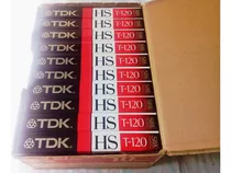 10 Video Cassettes Vhs Tdk Super Avilyn Nuevos Sellados 