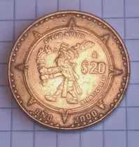 Coleccionistas Moneda 20 Pesos Mexicanos Año 2000