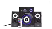 Caixa De Som Para Pc 2.1 Subwoofer Fm Usb Bluetoo 16w Rms