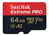 Memoria Sandisk Extreme Pro Sdsqxcu-064g-gn6ma 64gb 200mb/s