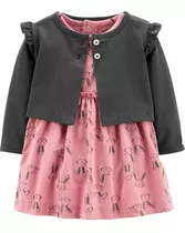 Vestido Body Bunny + Cárdigan Carters