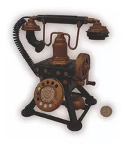 Telefono Antiguo Decorativo Metal Colección 21*14*21.5cm