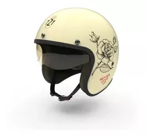 Casco Hawk 721 Abierto Vintage Cafe Racer Jm Motos