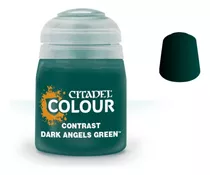 Citadel Colour Contrast Paints Dark Angels Green Tinta Verde