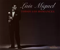 Luis Miguel Todos Los Romances Cd [nuevo]