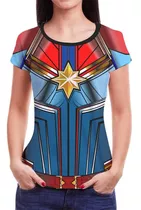 Camiseta Herois Feminina Roupas Super Camisa Blusa