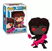 Funko Pop! Marvel  X-men - Gambit Exclusive Glow In The Dark