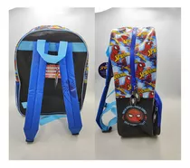 Mochila spiderman marvel bulding line espalda 16 Azul