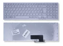 Teclado Sony Vaio Pcg-71911x Vpceh40eb Vpceh40eb/w Br Branco Idioma Português Brasil