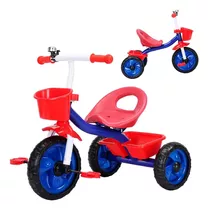 Triciclo Infantil 3 Rodas Pedal Passeio Motoca Velotrol Jony Cor Vermelho