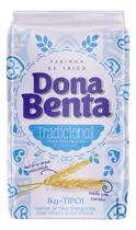 Farinha De Trigo Tipo 1 Tradicional Dona Benta Pacote 1kg