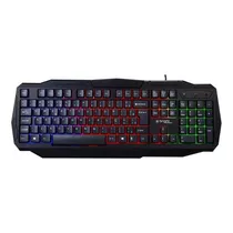 Teclado Gamer Iluminação Led Rgb Cabo 150cm Abnt2 Usb Pc Ps4