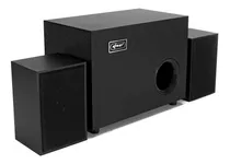 Caixa De Som Subwoofer Surround 2.1 Pc Gamer Usb P2 Kp-ro809