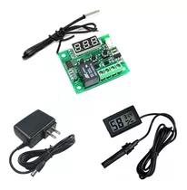 Kit Termostato Digital Incubadora W1209 Electronics